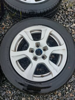 Alu disky AUDI, R16, 5x112+ letni pneu - 3