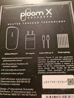 Ploom X Advanced nová+krabička - 3