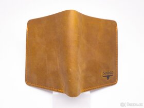 Nová ručně šitá kožená peněženka - Soukup Leather "B" - 3