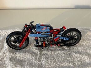 Lego Technic letadlo a motorka - 3