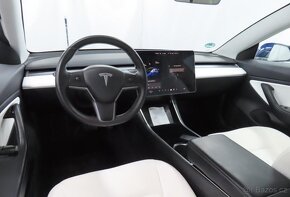 Tesla model 3 Long Range 79 kWh – Modrá/Bílá - 3