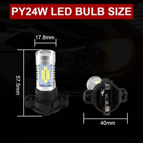 LED PY24W do předních směrových světel - 3