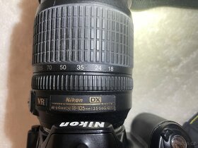 fotoaparát Nikon D3100 s 18-105mm, stativ a dálková spoušť - 3