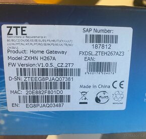 ZTE modem - 3