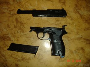 Prodám krásnou novou airsoft pistole Walther P38 na CO2 - 3