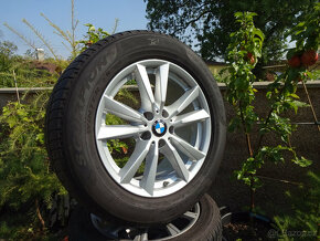 BMW X5 - origo alu kola (zimní) 18" 5x120 - čidla TPMS - 3