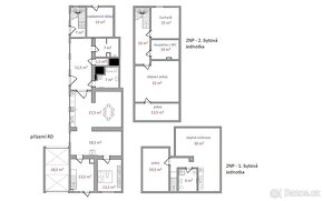 Prodej vícegeneračního domu 243 m2, pozemek 1031 m2, orná pů - 3