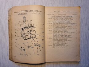 Škoda 440 Spartak 1957 seznam náhradních dílů - 3