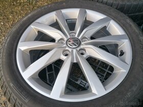 Alu sada =5x112 =orig. VOLKSWAGEN= s pneu=205/55 R16 - 3