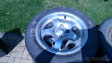 ALU disky PEUGEOT 7Jx15H2 ET-16, letní pneumatiky 195/65R15 - 3