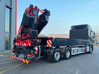 Volvo FH 500 6x2 kontejnerov nástavba a jeřábu FASSI F 545 - 3