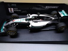 MERCEDES AMG F1 W07 HYBRID 2016 NICO ROSBERG MINICHAMPS 1:18 - 3