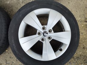 17"letní alu sada Triton 5x112 origo Superb 3 Passat B8 - 3