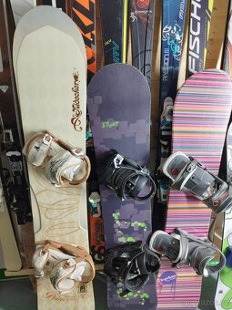 Snowboardy Niedecker 154cm,Stunt 133cm,Burton 131cm,FF 120cm - 3