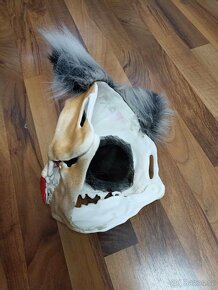 Fursuit maska SKULL CAT - 3