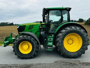 John deere 6215R + čelní nakladač TRIMA - 3