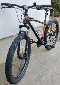 Horský FATbike 18 ALUMINIUM rám 27,5 kola Shimano převody - 3