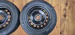 Plechy Renault 15" 4x100 ET40 se zimními pneu 185/65/15 - 3