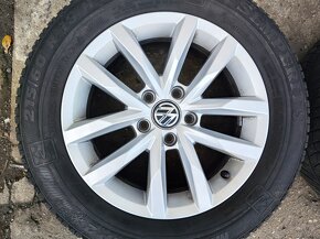 16"zimní alu sada Sepang 5x112 origo VW Passat 215/60 B8 3G - 3