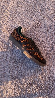 adidas Samba OG Black Green Leopard (W) - 3