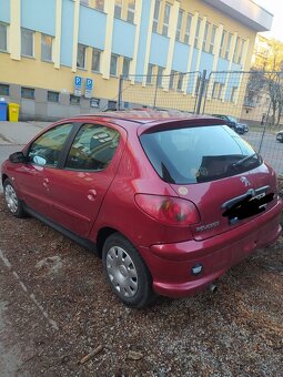 Peugeot 206 1,2i naj 160...tkm,STK plátna rv 2006 - 3