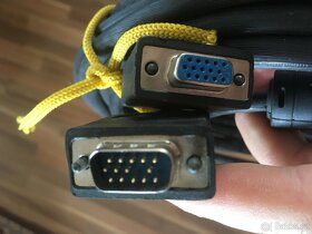 Datový kabel mini SCART 10 m k dataprojektoru - 3