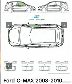 Boční Okna Ford C Max - 3