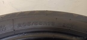 Bridgestone 205/55 R16 91H 1x6,5mm; 1x5,5-6mm - 3