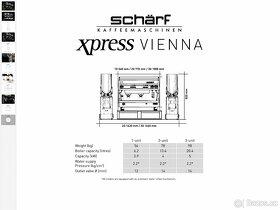 PROFESIONÁLNÍ KÁVOVAR SCHARF XPRESS VIENNA - 3