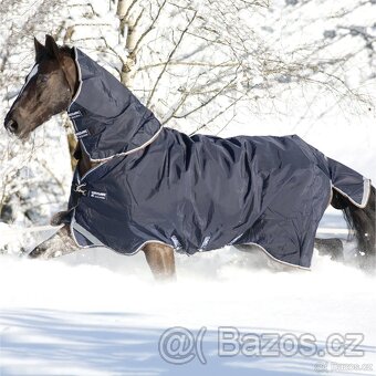 Výběhová termo deka Horseware Rambo Duo 2in1 + krk - 145 cm - 3