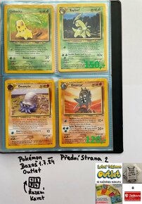 Kusové Pokémon VINTAGE karty (KARTY STARÉ PŘES 20LET)(2) - 3