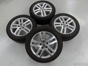 Originál Volkswagen ALU kola 5x112 r16 zimní pneu 5mm - 3