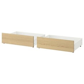 Postel 160x200 MALM + rošty, šuplíky atd.. - 3