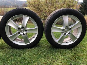 Prodám - Sadu Alu kol 5x112mm,ET42,R17,VW,Škoda,Continental - 3