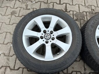 4x al kola 5x120 + pneu celoroční 235/55 R17 103V - 3