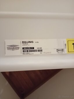 Úložné boxy pod postel 4ks ikea dilling - 3