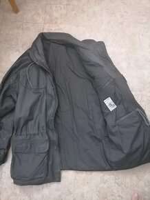 Kožené bunda parka vel.M/L - 3