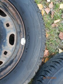 2xObutá zimní kola na ŠKODA FABIA 1  LASSA 165/70 R14 - 3