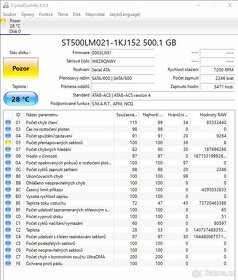 Pevný disk do notebooku 2.5" sata 500GB Seagate st500lm021 - 3