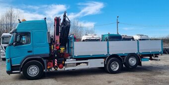 Volvo FM380 - 6x2 – Valník + HR-FASSI 235 XP – EURO 5 - 3