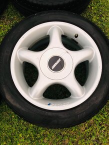 15" Alu 4x108 Zender 7Jx15H2 + letní pneu 195/55/15 - 3