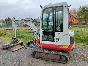 Minibagr TAKEUCHI TB016/216 + roztah. podv. + 3 lžíce - 3