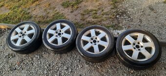 ŠKODA OCTAVIA II 5x112 R16 ET50+LETNÍ 205/55R16 - 3