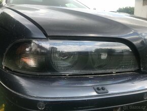 Černé xenon přední lampy BMW e39 - 3