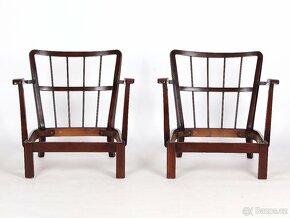 Párová křesla THONET po celkové renovaci. - 3