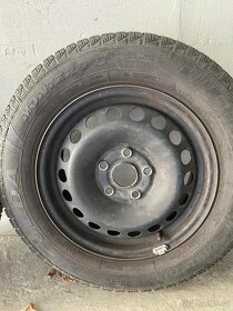 4KS 6Jx15 H2 ET47, 5x112 mm Disky + Zimní pneu 195/65R15 91T - 3