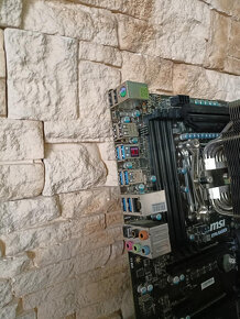 Herní základ MSI X99A RAIDER + i7-5820K + chladič NOCTUA - 3