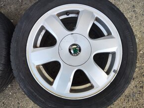 15"letní alu sada 5x100 origo Fabia Roomster Polo Ibiza - 3