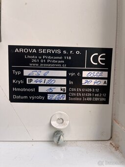 Elektroměrový rozvaděč AROVA SERVIS ES 6 1x25A/3+HDO šedý pr - 3