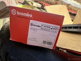 Prodám nové destičky a kotouče Brembo pro Isuzu D-max. - 3